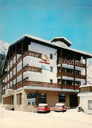 AK / Ansichtskarte Saas_Grund Apart Hotel Etoile Saas_Grund
