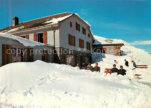 AK / Ansichtskarte Kulm_Bern Berghaus Niesen Kulm_Bern