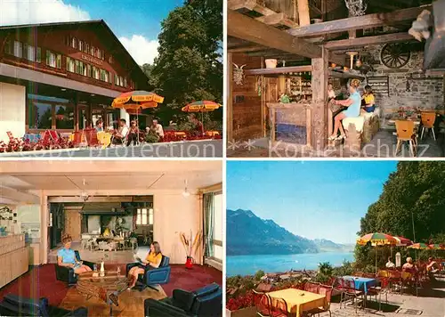 AK / Ansichtskarte Brienz_BE Hotel Lindenhof Brienz_BE