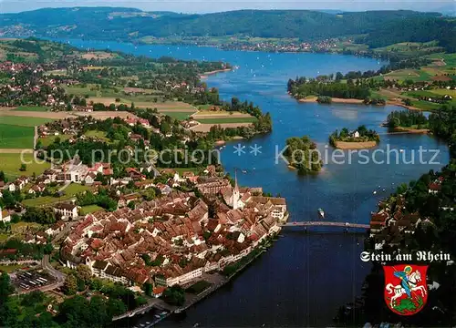 AK / Ansichtskarte Stein_Rhein Fliegeraufnahme Stein Rhein