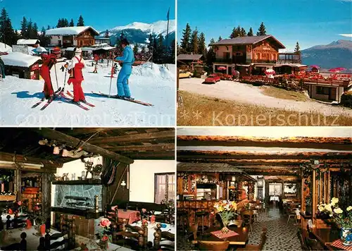 AK / Ansichtskarte Les_Collons Hotel Restaurant La Gambuse Les_Collons