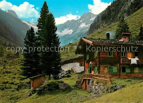 AK / Ansichtskarte Ginzling Jagdhaus Max Huette  Ginzling