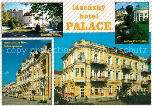 AK / Ansichtskarte Franzensbad_Tschechien Lazensky Hotel Palace Franzensbad_Tschechien