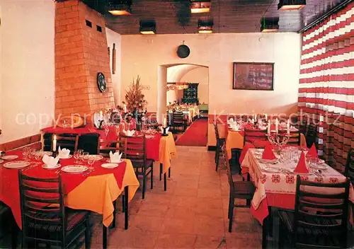 AK / Ansichtskarte Budapest Restaurant Regi Orszaghaz Budapest