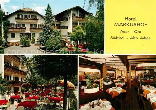 AK / Ansichtskarte Auer_Ora_Suedtirol Hotel Markushof Auer_Ora_Suedtirol