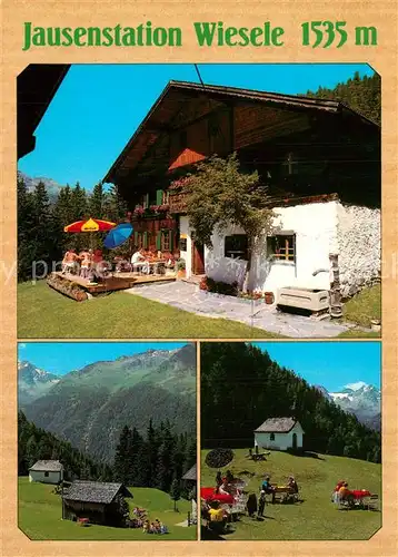 AK / Ansichtskarte Laengenfeld_Oetztal Jausenstation Wiesele Laengenfeld Oetztal