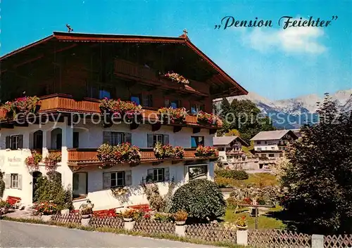 AK / Ansichtskarte Soell_Tirol Pension Feichter Soell_Tirol