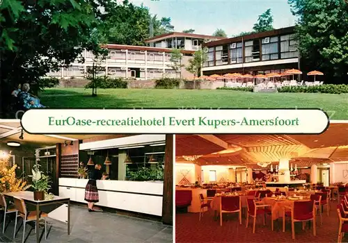AK / Ansichtskarte Amersfoort EurOase recreatiehotel Evert Kupers Rezeption Restaurant Amersfoort