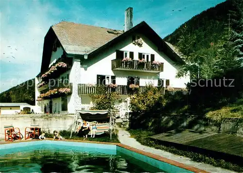 AK / Ansichtskarte Salzburg_Oesterreich Hotel Kobenzl am Gaisberg Swimming Pool Salzburg_Oesterreich