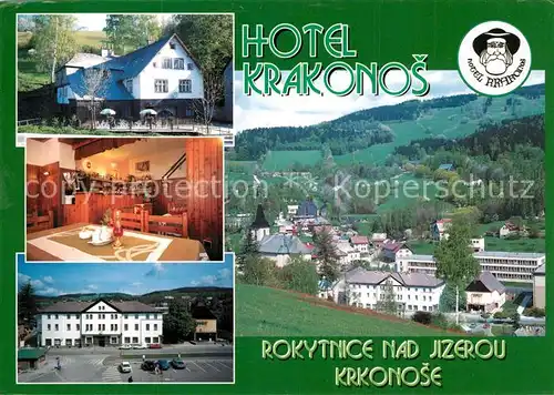 AK / Ansichtskarte Rokytnice_nad_Jizerou Hotel Krakonos Panorama Rokytnice_nad_Jizerou