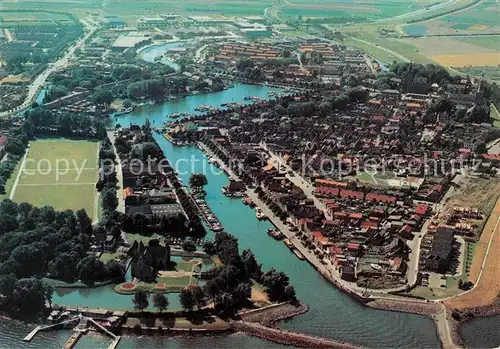 AK / Ansichtskarte Medemblik Fliegeraufnahme Medemblik