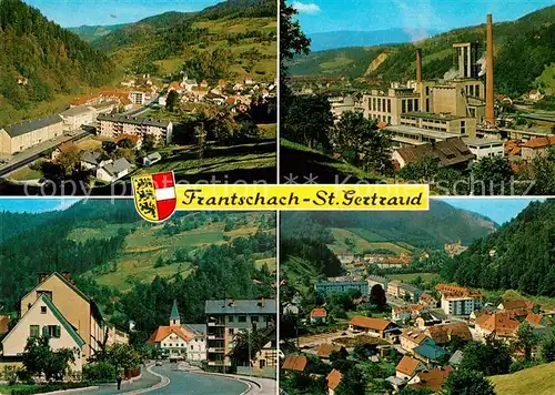 AK / Ansichtskarte Frantschach St.Gertraud Teilansichten Industrie Fabrik Frantschach St.Gertraud