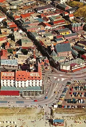 AK / Ansichtskarte Noordwijk_aan_Zee  Palace Hotel Strand Fliegeraufnahme Noordwijk_aan_Zee 