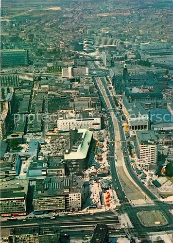 AK / Ansichtskarte Rotterdam Luchtopname Coolsingel Rotterdam