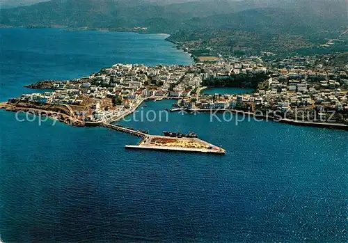 AK / Ansichtskarte Aghios_Nicolaos Fliegeraufnahme Aghios_Nicolaos