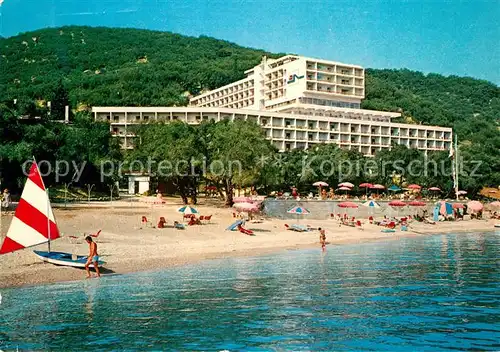 AK / Ansichtskarte Nissaki_Beach Hotel Strand 
