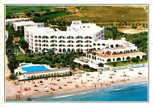 AK / Ansichtskarte Linoperamata Akti Zeus Hotel Strand Fliegeraufnahme Linoperamata