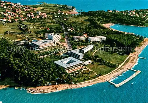 AK / Ansichtskarte Zadar_Zadra_Zara Borik Hotels Fliegeraufnahme Zadar_Zadra_Zara