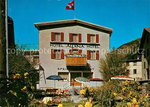 AK / Ansichtskarte Zernez_GR Hotel Alpina Zernez_GR