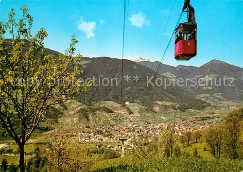 AK / Ansichtskarte Bressanone Funivia Bressanone Plose Seilbahn Landschaftspanorama Bressanone