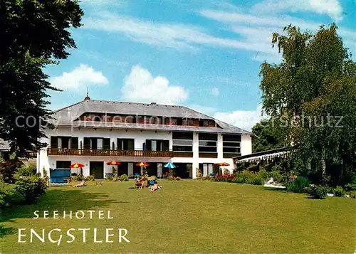 AK / Ansichtskarte Velden_Woerthersee Seehotel Engstler Velden Woerthersee
