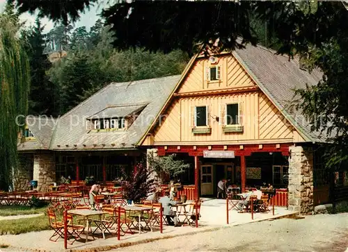 AK / Ansichtskarte Prachovske_Skaly Turisticka chata Prachovske Skaly