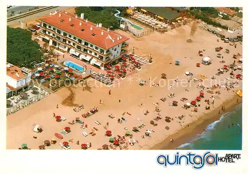 AK / Ansichtskarte Malgrat_de_Mar Quintasol Apart. Hotel Playa vista aerea Malgrat_de_Mar