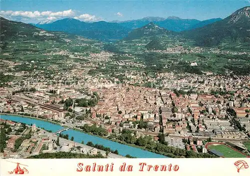 AK / Ansichtskarte Trento Panoramica della citta vista da Sardagna Trento