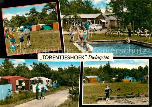 AK / Ansichtskarte Dwingeloo Camping Torentjeshoek Swimming Pool Dwingeloo