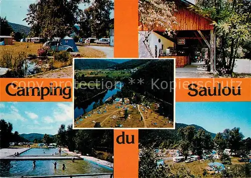 AK / Ansichtskarte Argentat Camping du Saulou Collection Sur les Bords de la Dordogne Argentat