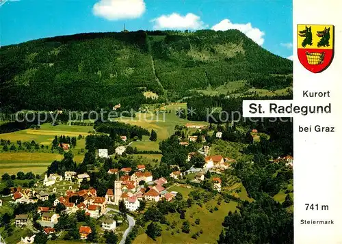AK / Ansichtskarte Sankt_Radegund_Graz Kurort Fliegeraufnahme Sankt_Radegund_Graz