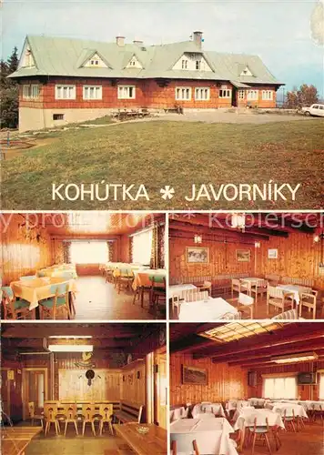 AK / Ansichtskarte Javorniky Rekreacni stredisko Vsetin Kohutka Berghotel Restaurant Javorniky