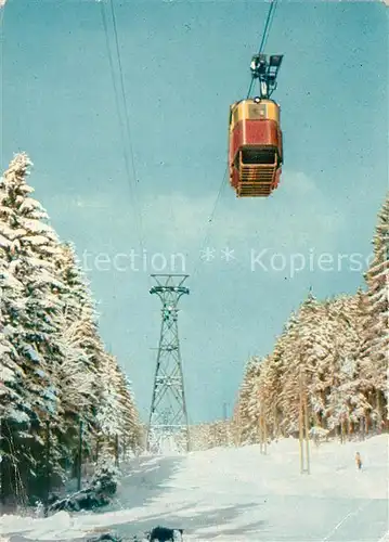 AK / Ansichtskarte Janske_Lazne Wintersport Riesengebirge Bergbahn Janske_Lazne