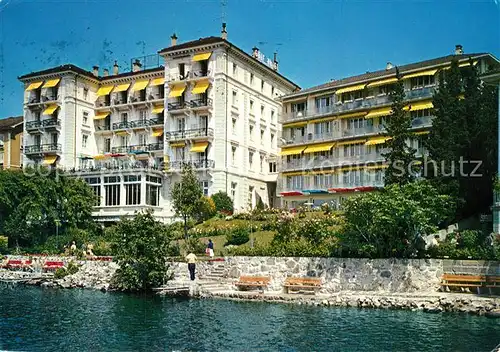 AK / Ansichtskarte Montreux_VD Golf Hotel au Lac Leman Montreux VD