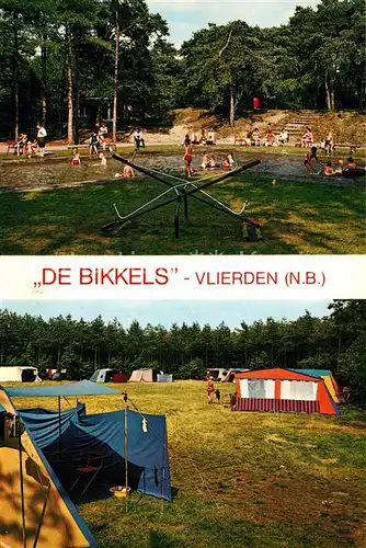 AK / Ansichtskarte Vlierden Camping De Bikkels Swimming Pool Kinderspielplatz Vlierden