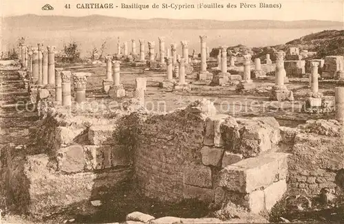 AK / Ansichtskarte Carthage_Karthago Basilique Saint Cyprien  Carthage Karthago
