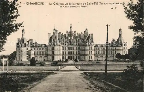 AK / Ansichtskarte Chambord_Blois Chateau Chambord Blois