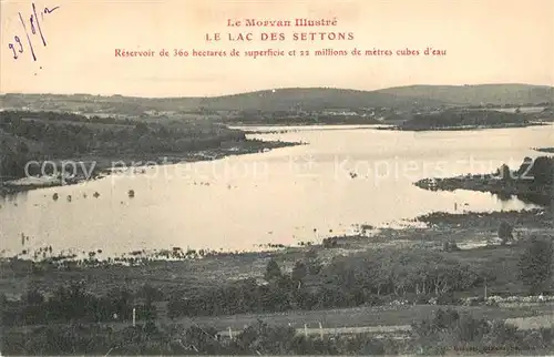 AK / Ansichtskarte Settons_Les Le Lac Settons_Les