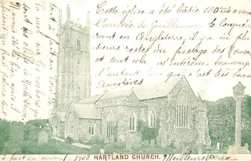AK / Ansichtskarte Hartland_ Church Hartland_