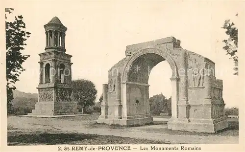 AK / Ansichtskarte Saint Remy de Provence Les Monuments Romains Saint Remy de Provence