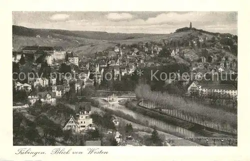 AK / Ansichtskarte Tuebingen_Neckar Panorama 