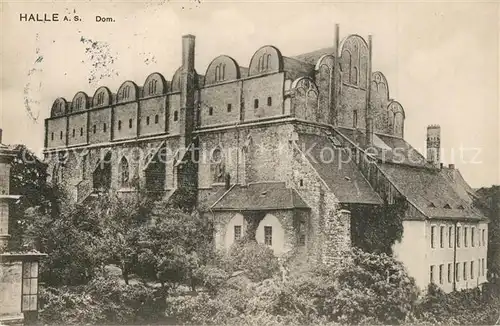 AK / Ansichtskarte Halle_Saale Dom Halle_Saale