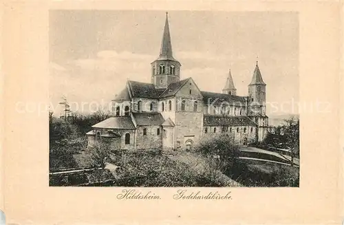 AK / Ansichtskarte Hildesheim Godehardikirche Hildesheim