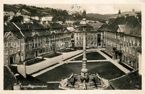 AK / Ansichtskarte Eichstaett_Oberbayern Residenzplatz Eichstaett_Oberbayern