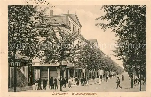 AK / Ansichtskarte Darmstadt Wilhelminenstrasse Darmstadt