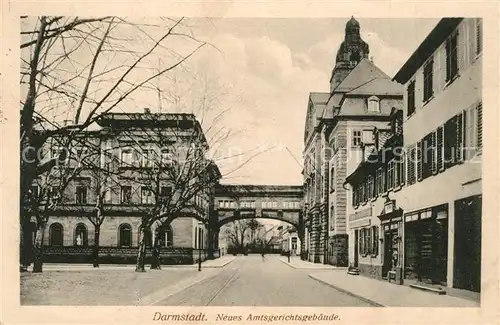 AK / Ansichtskarte Darmstadt Neues Amtsgerichtsgebaeude Darmstadt