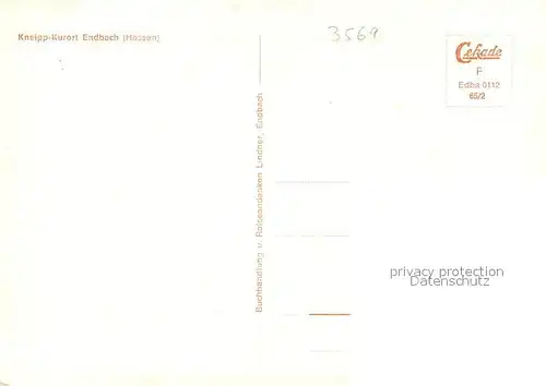 AK / Ansichtskarte Endbach_Bad Ortsansicht Endbach_Bad