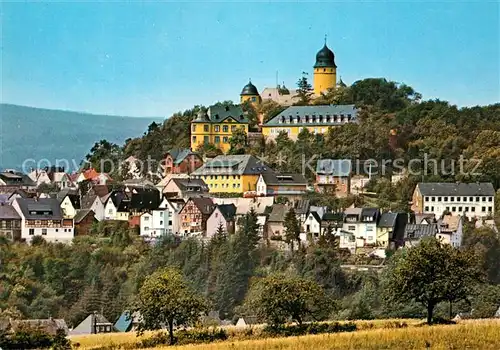 AK / Ansichtskarte Montabaur_Westerwald Stadt und Schloss Montabaur_Westerwald
