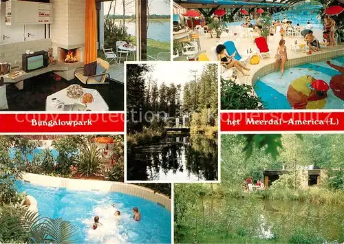 AK / Ansichtskarte America_Niederlande Bungalowpark het Meerdal Sporthuis Centrum America_Niederlande