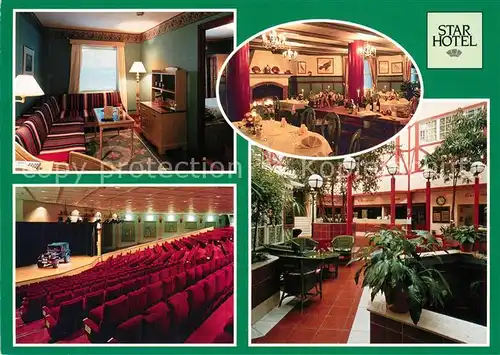 AK / Ansichtskarte Lund_Daenemark Star Hotel Restaurant Festsaal Lund Daenemark